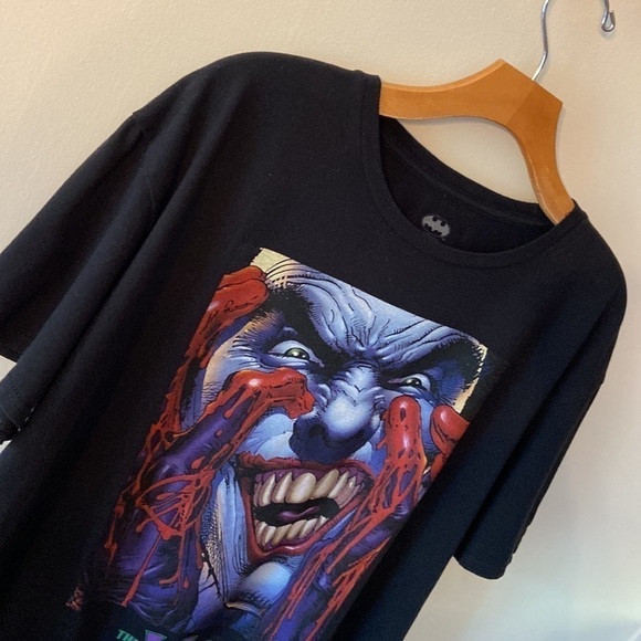 Batman DC Comics The Joker T-Shirt Black Size XL - Picture 3 of 10